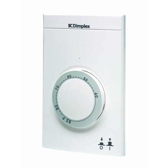 Dimplex #ETS610W1 Electronic Line Voltage Thermostat Single Pole White