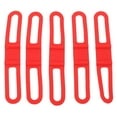 thumbnail image 5 of 5pcs Bike Silicone Band Cycling Flashlight Handlebar Mount Holder Multipurpose Bicycle Straps for RidingRed, 5 of 8