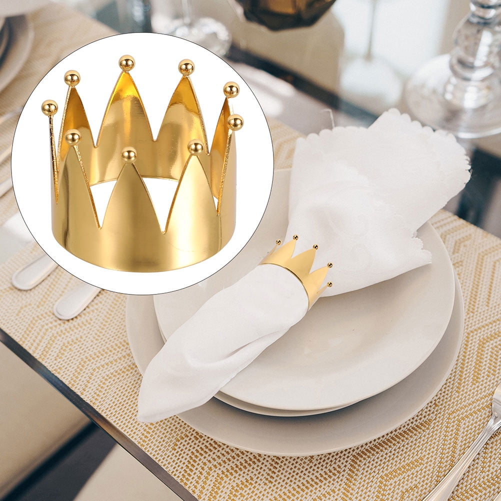 Crown napkin rings sale