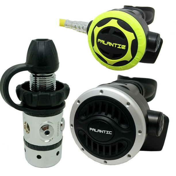 Scuba Diving Dive Palantic AS101 DIN Regulator & Octopus Combo