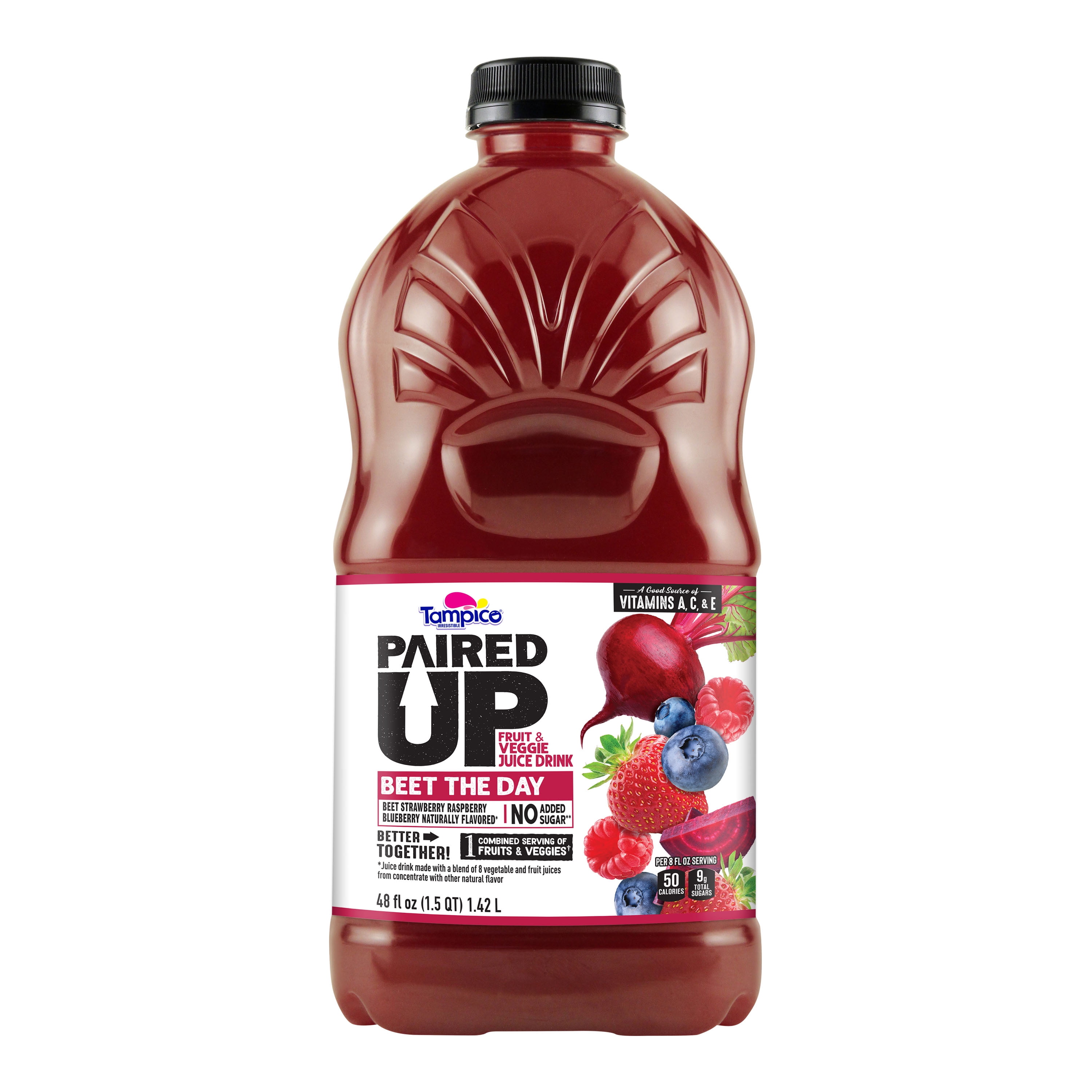 Tampico Irresistible Paired Up Beet The Day Fruit & Veggie Juice Drink