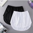 thumbnail image 4 of JFBUJC Shirt Extenders Layering Fake Top Lower Sweep Shirt Extender Asjustable Mini Skirt For Women, 4 of 4
