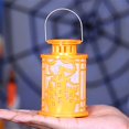 thumbnail image 3 of Halloween Decorations Handheld Lamp Lantern with Spider/Castle Silhouette, 3 of 6