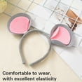 thumbnail image 5 of ZYHARUKO Mouse Ears Hairband Photo Props Kids Hair Hoop Headband Party Headpiece Fun Stage, 5 of 8