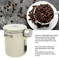 thumbnail image 3 of Bote de café Hermético Contenedor de Almacenamiento de Alimentos de Cocina Bote Hermético de Acero Inoxidable para Cocina Botes de Azúcar de Cereales de té de Grano de ANGGREK Otros, 3 of 8