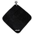 thumbnail image 1 of 30x30cm Microfiber Golf Towel Sweat-absorbent Wiping Cloth Sports Black, 1 of 8