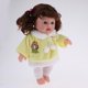 thumbnail image 4 of Muñeca de niña recién nacida 30cm vinilo bebé muñeca amarilla con accesorios niños Playmate Toy Magideal Muñeca de niña recién nacida, 4 of 7