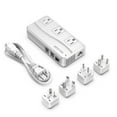 thumbnail image 1 of BESTEK Grounded Travel Adapter Set for IT, UK, IN, AU, HK, JP, DE, IL - 8 Pcs, 1 of 6