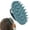 Dark Green, variant on Scalp Massager Shampoo Brush, Wet & Dry Manual Scalp Care Head Scrubber Hair Washing, Soft Silicone Bristles, for Hair Growth, Dandruff Removal (Dark Green)