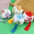 thumbnail image 3 of Sonducket Sachet Bag Vintage estilo chino portátil cuello colgante fragancia bolsas con borla bolsa fiesta Favor bolsillo decorativo Ropa, zapatos y accesorios Miscelánea amarillo beis, 3 of 6