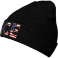 thumbnail image 2 of I Support ICE Knit hat I Stand with Ice Unisex Cuffed Beanies, 2 of 7