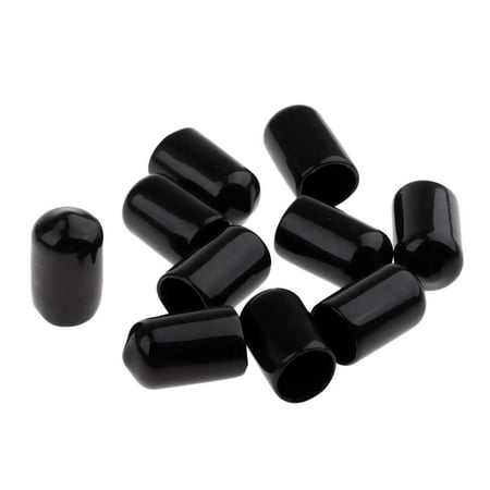 10X Pool Billiard Tips Rubber Protector Ferrule Protective Cover 12mm