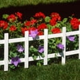 thumbnail image 4 of Suncast Cape Cod Styling Long Border Fence with Interlocking Tabs (4 Pack), 4 of 6