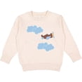 thumbnail image 2 of Inktastic Boys Airplane Pilot Toddler Sweatshirt, 2 of 4