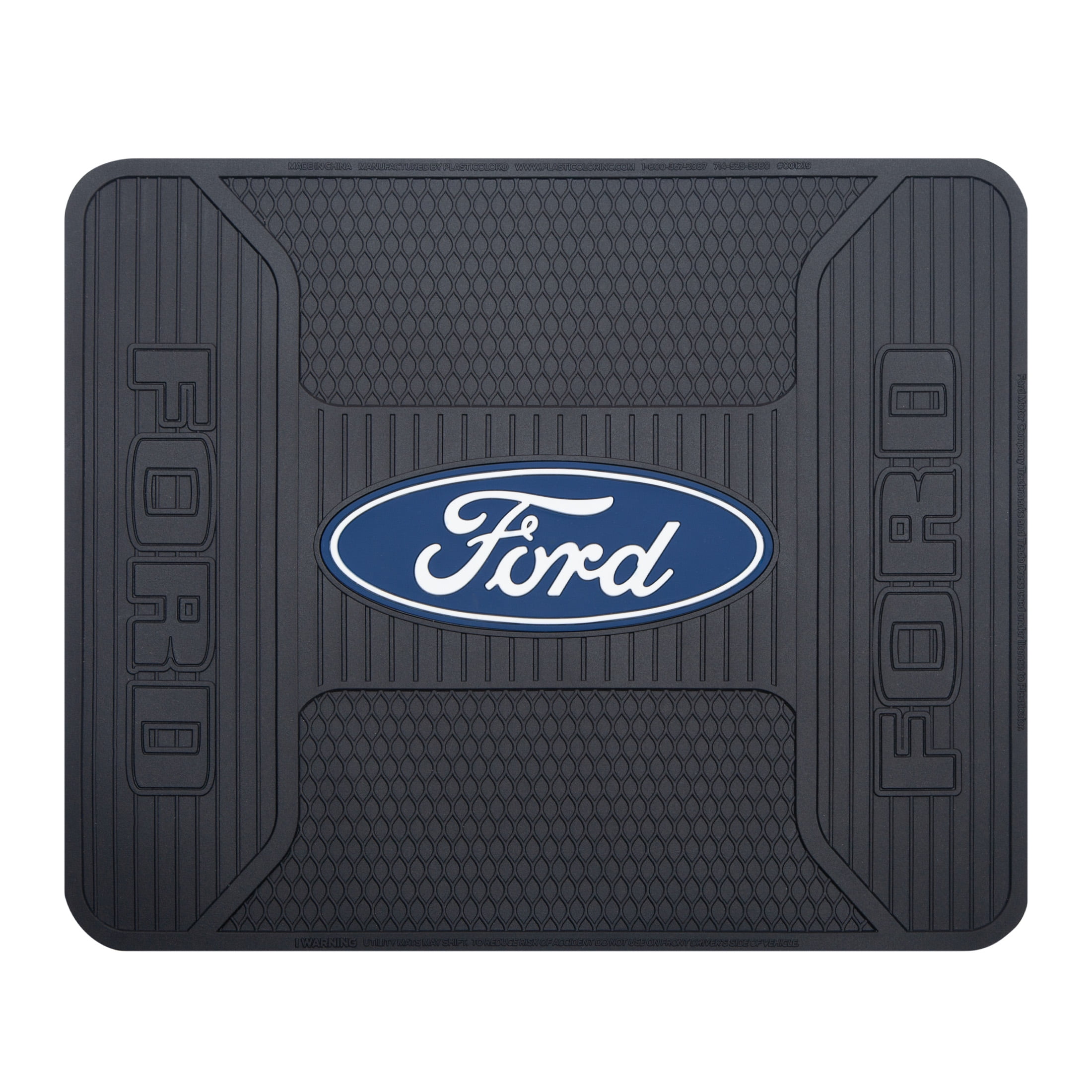 Ford Plum Oval Logo Mat TRUNK MAT CARGO MAT RUG Rubber Mat NEW 