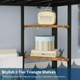 thumbnail image 3 of QinaQin Cama loft individual con escritorio y repisas, estructura de metal con soporte de acero y escalera, ideal para niños o adultos y ahorro de espacio, 3 of 7