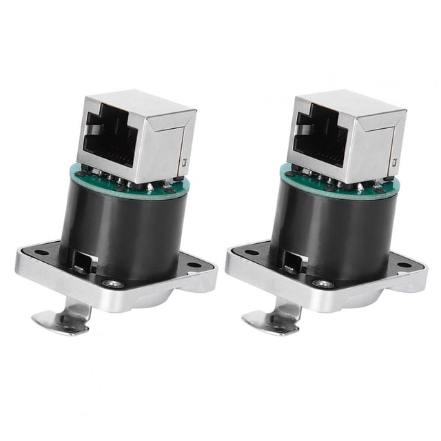 Conector en ángulo R, 2 piezas Conector en ángulo RJ45 Conector en ángulo Conector R Diseño de clase mundial