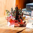 thumbnail image 3 of Christmas New Glittering Dreamy Three-dimensional Greeting Card Christmas Tree, 3 of 5
