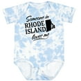 thumbnail image 3 of Inktastic Someone in Rhode Island Loves Me Boys or Girls Baby Bodysuit, 3 of 5