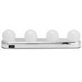 thumbnail image 2 of HLONK Led Vanity Mirror Lights  Led Mirror Lights 4 LED Bulbs Portable For Glass For Bathroom Mirrors, 2 of 8