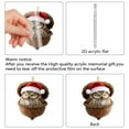 thumbnail image 4 of 1PC Acorn Animal Christmas Ornaments, Cozy Forest-Themed Tree Decor Handmade with 2D Acrylic, Rustic Woodland Holiday Decorations for Home, Party, and Gift Giving, 4 of 4