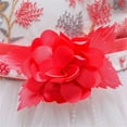 thumbnail image 7 of Miluxas Toddler Pageant Flower Girl Lace Dress Little Girls Party Wedding formal Dresses Watermelon Red 9 Years, 7 of 7