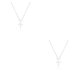thumbnail image 4 of Jumpingount Tema de constelación Collar de amistad Regalo de amigos Ins Personalidad Superficie lisa Accesorio de moda Sagitario Plata Type2 NO2 Jumpingount CBP198481, 4 of 6