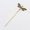 Glazed dragonfly hairpin orange, variant on Vintage Minimalist Fairy Glaze Hairpin with a Stylish Copper Rod, Perfect for Everyday Hairstyles And Traditional Costume Additions