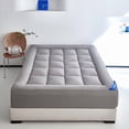 thumbnail image 5 of VENTORA Fitted Pillow‑Top Mattress Topper, Quilted Down‑Alternative Mattress Pad Cover With 18‑Inch Deep Pocket, Box‑Stitched Breathable, 5 of 7