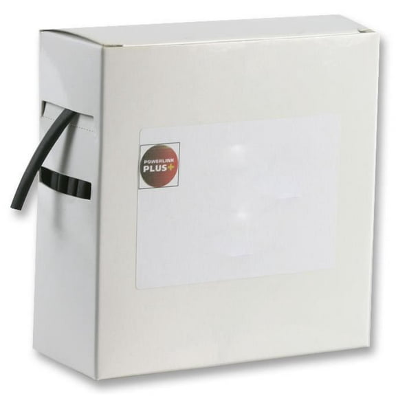 PRO POWER - 25.4mm Heatshrink Tubing 2:1 Shrink Ratio Black 5m Boxed