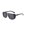 Bright black, variant on Retro Round Sunglasses for Adults, UV400 Protection, PC Lenses, Frame Glasses, Non-Polarized, Classic Style