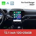 thumbnail image 2 of ZWNAV 12.1 inch Android For Ford Ranger 2023 2024 2025 CarPlay Car Radio Multimedia Player Stereo GPS Navigation Touch Screen, 2 of 14