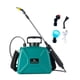 thumbnail image 3 of Pulverizador de bomba eléctrica, pulverizador de jardín, portátil, recargable por USB, 5L, correas ajustables, pulverizador de niebla, pulverizador de Verde oscuro, 3 of 8