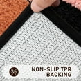thumbnail image 3 of Bathroom Rugs, Yamaziot Bath Mat Set 3, Absorbent Microfiber Bath Rug, Non-Slip Shaggy Ultra Soft Bathroom Runner, U Shaped Contour Toilet Mat for Tub Front, Shower Floor, Door Front Inside, 3 of 6