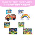 thumbnail image 2 of Peaceable Kingdom Shimmery Magical Mermaid Floor Puzzle, 2 of 8