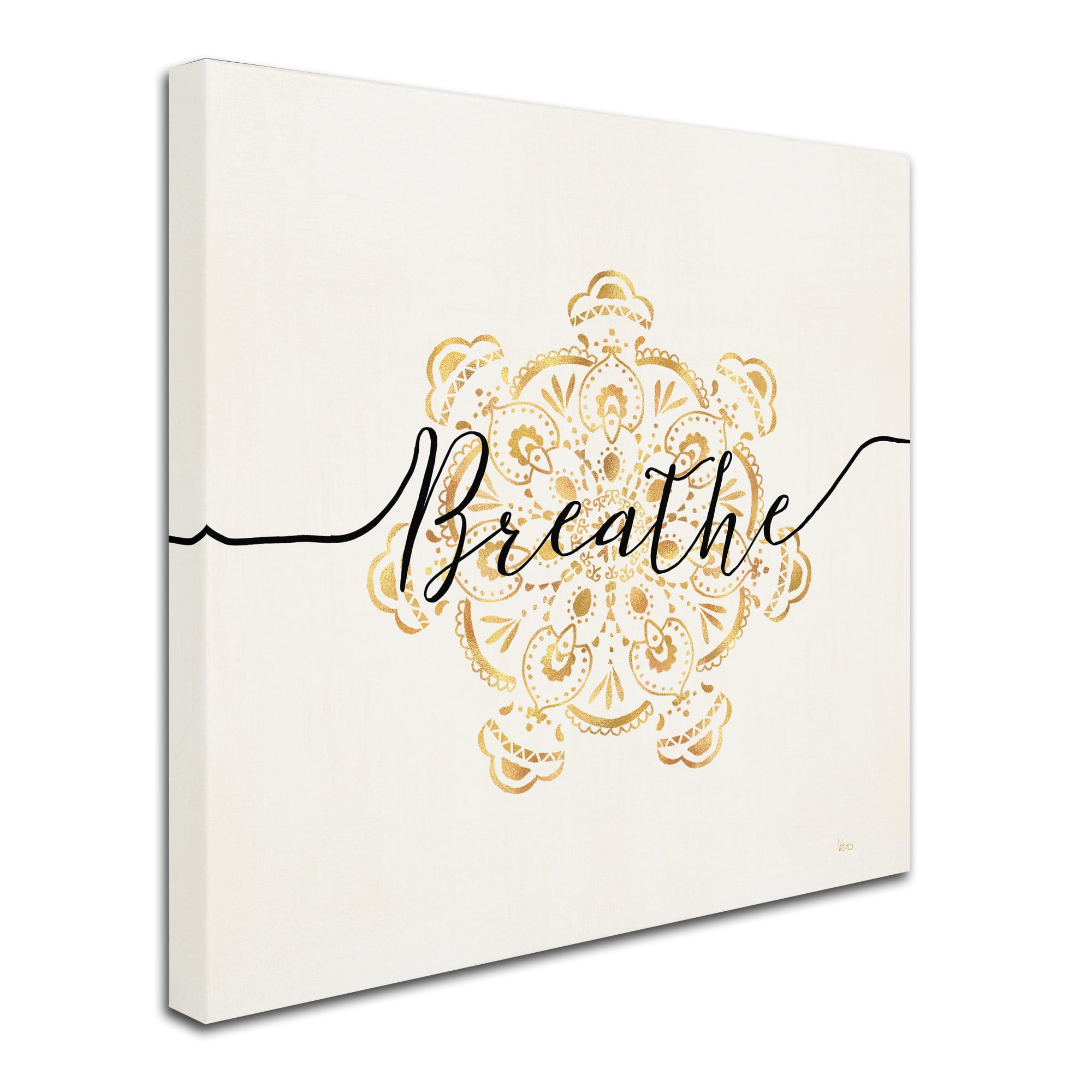 Trademark Fine Art 'Namaste II' Canvas Art by Veronique Charron