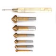 thumbnail image 1 of Chamfer Cutter, Cutter Bit, Center Punch Chamfer Bevel Drill Plastic For Shoe Molding Truncking Soft Wood Parts, 1 of 8