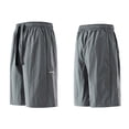 thumbnail image 5 of pstuiky Pantalones cortos para hombre, Pantalones cortos informales para hombre, para uso diario, para playa, trabajo y actividades al aire libre, transpirables. Pantalones cortos de entrenamiento, 5 of 5