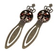 thumbnail image 2 of Rabbit Elegant Vintage Copper Crown-Shaped Bookmarks - Set of 2 Stainless Steel Book Markers, Reading Accessories, 2 of 5