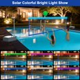 thumbnail image 3 of Red de voleibol para piscina Yoheadi con LED solar, ajustable de 4,5 a 9,75 m, 3 of 9