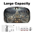 thumbnail image 3 of Christmas Hard Drive and Cord Storage Organizer PC Case, Waterproof Oxford Cloth Electronic Organizer Travel Case, Outdoor Small Storage Box, 5.9x9.44x3.14 in., 3 of 6