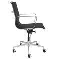 thumbnail image 2 of SOHO Ribbed Management Office Chair (Black), 2 of 5