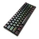 thumbnail image 1 of Teclado para juegos con cable 61 teclas Teclado mecánico iluminado RGB GK023 para PC Laptop, 1 of 9