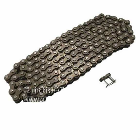 Applies to Chain 25H With 144 Links And 1 Piece Spare Master Link 2 Stroke 47cc 49cc Engine Mini Moto Dirt ATV Pocket Bike Go Kart