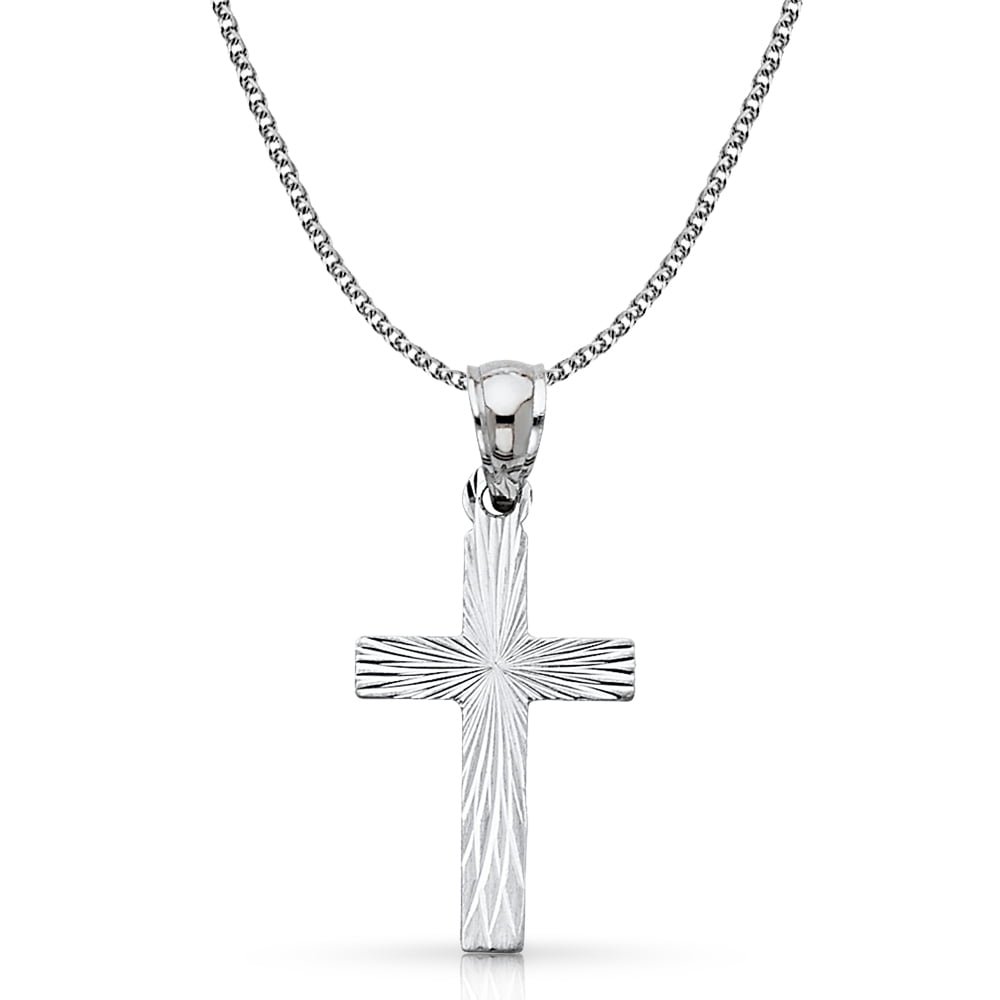DiamondJewelryNY Sterling Silver O//L of Guadalupe Heart Pendant