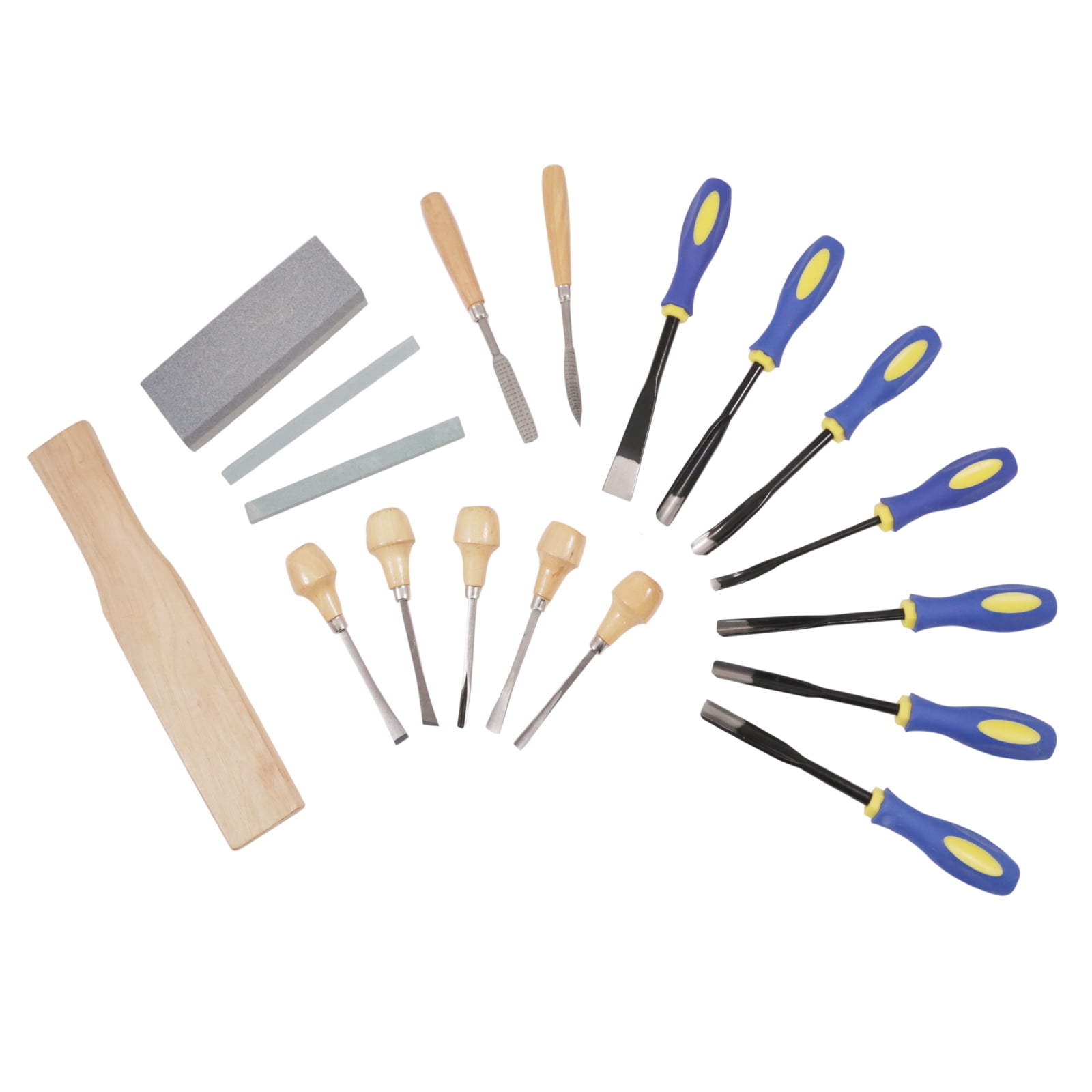 18pc Wood Carving Chisel Set Various Blades Woodworking Clay And Wax Tool Set by Universal Tool
