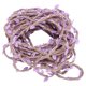 thumbnail image 1 of Guirnalda trenzada de cinta de cáñamo morada con hojas artificiales para decoración de ramos y accesorios de bricolaje, 10 m, 1 of 8