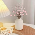 thumbnail image 5 of Bouquet de Fleurs Artificielles Saint-Valentin Décorations Artificielles Saint-Valentin Choix de Cœur avec Baies Rouges pour Décoration d'Anniversaire de Mariage Saint-Valentin Cadeaux pour Femmes Guirlande de Fleurs Artificielles, 5 of 5