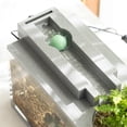 thumbnail image 3 of BeesClover Mini Fish Tank Betta Aquarium Starter Kits Mute Water Flow Filter Micro Landscape Fish Tank Office Desktop Decoration, 3 of 8