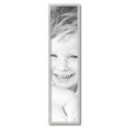 thumbnail image 2 of ArtToFrames 9" x 37" Bright Silver Picture Frame, 9x37 inch Silver Wood Poster Frame (WOM-4752), 2 of 7